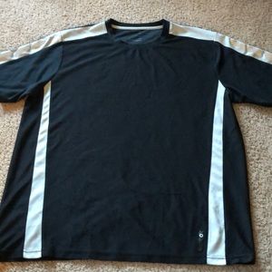 Men's Reebok T Shirt Black and Gray